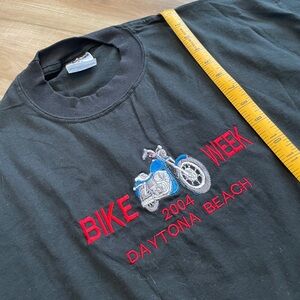 Jerzees Black Bike Week Long Sleeve Tee